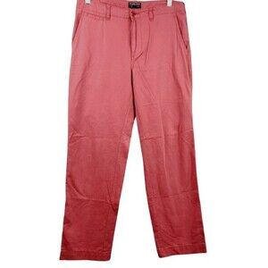 Vintage Ralph Lauren Polo Jeans Chino Pants Men’s 32 x 32 Salmon Flat Front